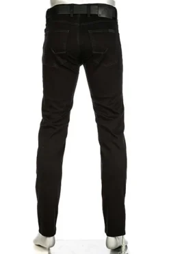 ALBERTO Jeans Pipe, Regular Fit, Baumwolle T400® 12oz, schwarz^ Jeans