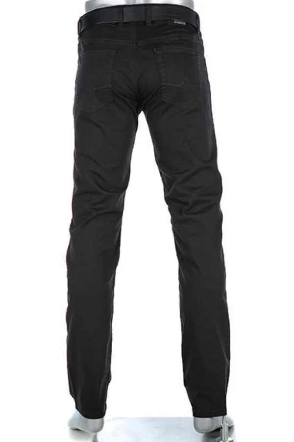 ALBERTO Jeans Pipe, Regular Fit, Baumwoll-Stretch COOLMAX®, schwarz^ Jeans|Premium Business Jeans
