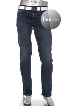 ALBERTO Jeans Pipe, Regular Fit, Baumwolle T400® 12oz, blau^ Jeans