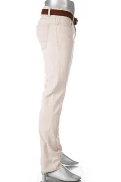 ALBERTO Jeans Pipe, Regular Fit, Baumwolle-Tencel™, beige^ Jeans