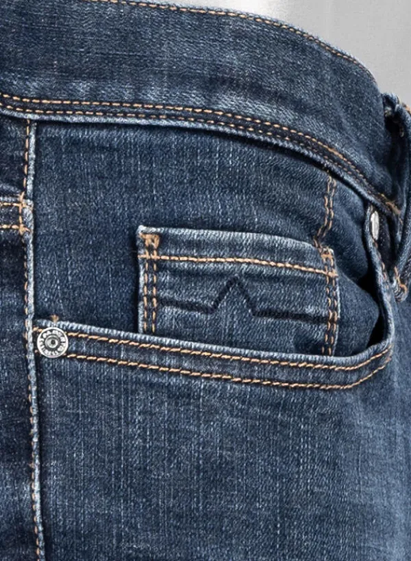 ALBERTO Jeans Pipe, Regular Fit, Bio Baumwolle T400®, dunkelblau^ Jeans
