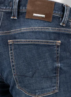 ALBERTO Jeans Pipe, Regular Fit, Bio Baumwolle T400®, dunkelblau^ Jeans