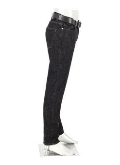 ALBERTO Jeans Pipe, Slim Fit, Baumwolle T400®, schwarz^ Jeans|Premium Business Jeans