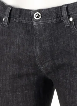 ALBERTO Jeans Pipe, Slim Fit, Baumwolle T400®, schwarz^ Jeans|Premium Business Jeans