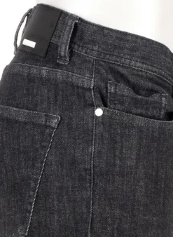 ALBERTO Jeans Pipe, Slim Fit, Baumwolle T400®, schwarz^ Jeans|Premium Business Jeans