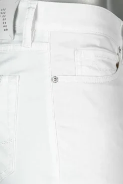 ALBERTO Jeans, Regular Fit, Baumwolle T400, weiß^ Alles Weiss|Jeans