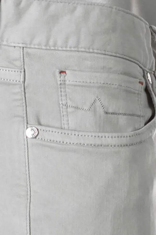 ALBERTO Jeans Robin, Slim Fit, Baumwolle T400®, steingrau^ Jeans|Premium Business Jeans