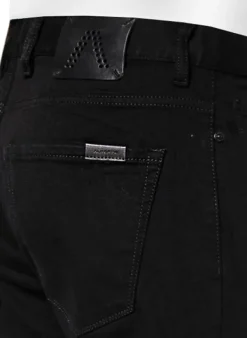 ALBERTO Jeans Slim, Slim Fit, Baumwolle T400®, schwarz^ Jeans