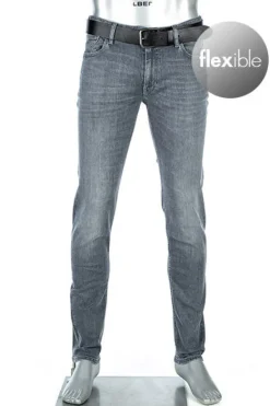 ALBERTO Jeans Slim, Slim Fit, Baumwolle T400®, grau^ Jeans