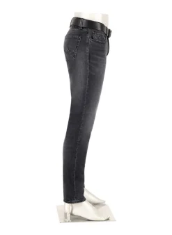ALBERTO Jeans Slipe, Tapered Fit, Baumwoll-Stretch, dunkelgrau^ Jeans