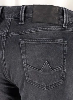 ALBERTO Jeans Slipe, Tapered Fit, Baumwoll-Stretch, dunkelgrau^ Jeans