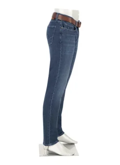 ALBERTO Jeans Slipe, Tapered Fit, Bio Baumwoll-Stretch, hellblau^ Jeans