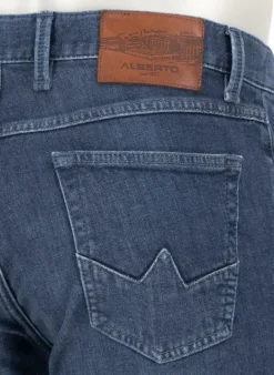 ALBERTO Jeans Slipe, Tapered Fit, Bio Baumwoll-Stretch, hellblau^ Jeans