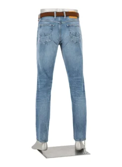 ALBERTO Jeans Slipe, Tapered Fit, Baumwoll-Stretch, hellblau^ Jeans
