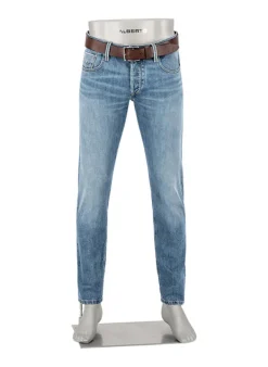 ALBERTO Jeans Slipe, Tapered Fit, Japan Denim, hellblau^ Jeans