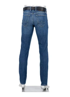 ALBERTO Jeans Slipe, Tapered Fit, Organic Denim, dunkelblau^ Jeans