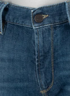 ALBERTO Jeans Slipe, Tapered Fit, Organic Denim, dunkelblau^ Jeans