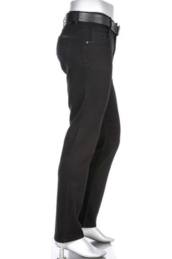ALBERTO Jeans Stone, Baumwolle T400®, schwarz^ Jeans