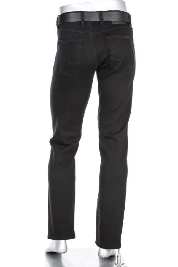 ALBERTO Jeans Stone, Baumwolle T400®, schwarz^ Jeans