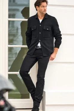 ALBERTO Jeans Stone, Baumwolle T400®, schwarz^ Jeans