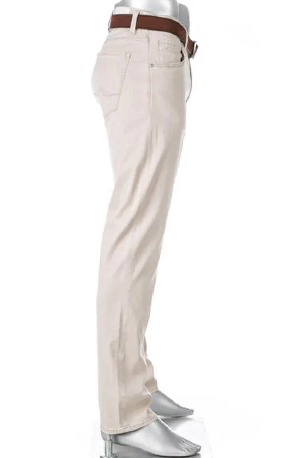 ALBERTO Jeans Stone, Modern Fit, Baumwolle-Tencel™, hellgrau^ Jeans