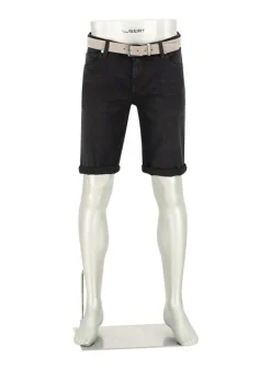 ALBERTO Jeansshorts BikeSpeed, Regular Fit, Baumwoll-Stretch Coolmax®, anthrazit^ Bike|Jeans