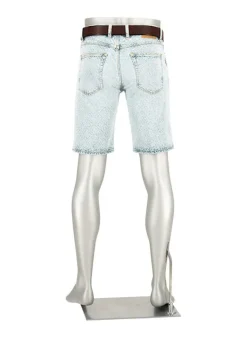 ALBERTO Jeansshorts Pipe, Regular Fit, Baumwoll-Stretch, hellblau^ Jeans