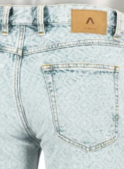 ALBERTO Jeansshorts Pipe, Regular Fit, Baumwoll-Stretch, hellblau^ Jeans