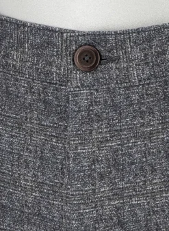 ALBERTO Jersey Check, Rob, Slim Fit, Mikrofaser-Mix, dunkelgrau kariert^ Hosen
