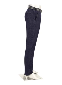 ALBERTO Kaschmit Denim, Lou, Regular Fit, Baumwoll-Mix, navy^ Jeans