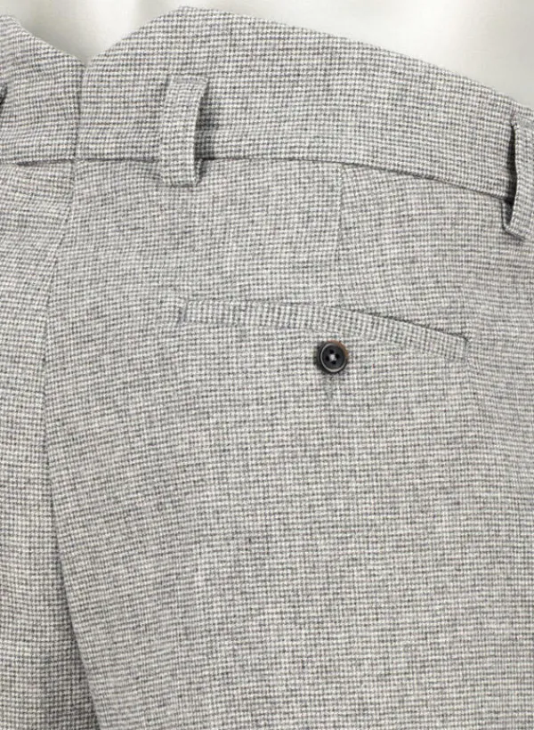 ALBERTO Mini Oxford, Ted-C, Wide Fit, Wolle cropped, grau^ Hosen