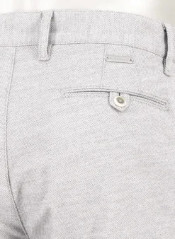 ALBERTO New Wool Look, Lou, Regular Fit, Baumwoll-Stretch, hellgrau meliert^ Hosen