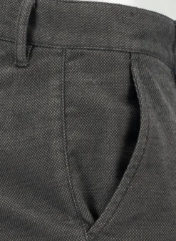 ALBERTO New Wool Look, Lou, Regular Fit, Baumwoll-Stretch, dunkelgrün meliert^ Hosen