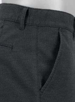 ALBERTO New Wool Look, Lou, Regular Fit, Baumwoll-Stretch, nachtblau meliert^ Hosen