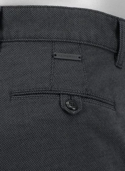 ALBERTO New Wool Look, Lou, Regular Fit, Baumwoll-Stretch, nachtblau meliert^ Hosen