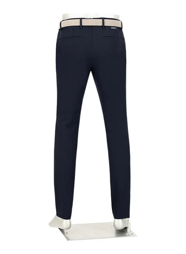ALBERTO Performance, Move, Slim Fit, Mikrofaser-Stretch, navy^ Hosen