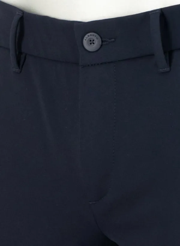 ALBERTO Performance, Move, Slim Fit, Mikrofaser-Stretch, navy^ Hosen