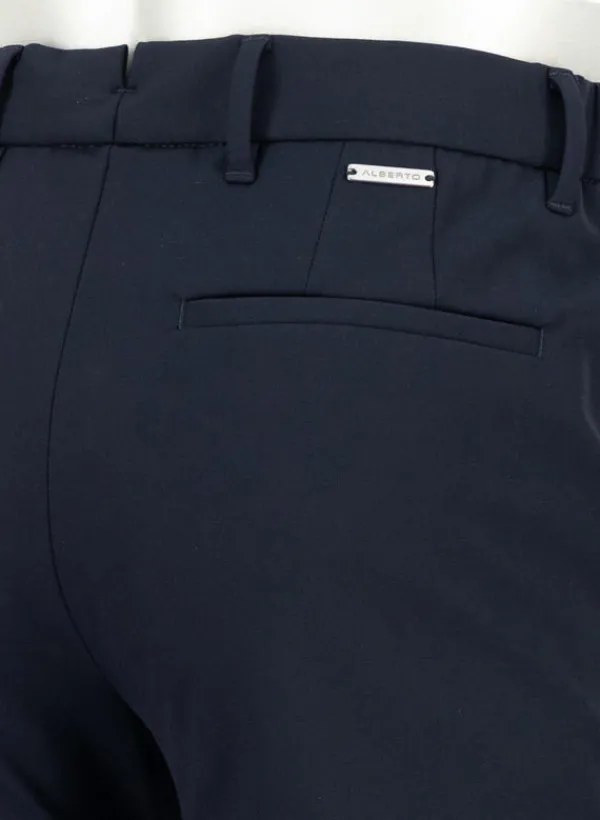 ALBERTO Performance, Move, Slim Fit, Mikrofaser-Stretch, navy^ Hosen