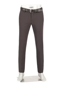 ALBERTO Performance, Move, Slim Fit, Mikrofaser-Stretch, braun^ Hosen