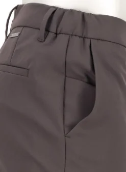 ALBERTO Performance, Move, Slim Fit, Mikrofaser-Stretch, braun^ Hosen