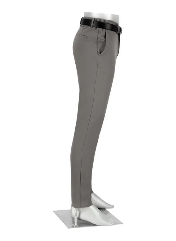 ALBERTO Performance, Move, Slim Fit, Mikrofaser-Stretch, grau^ Hosen