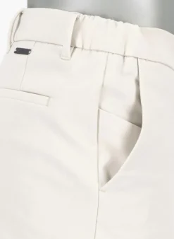 ALBERTO Performance, Move, Slim Fit, Mikrofaser-Stretch, kitt^ Alles Weiss|Hosen