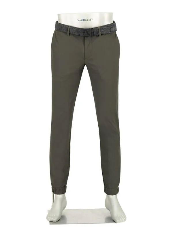 ALBERTO Performance, Rookie, Regular Fit, Tech-Gabardine wasserabweisend,dunkelgrün^ Hosen|Hosen