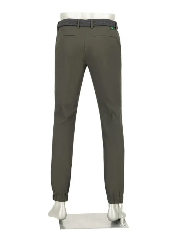 ALBERTO Performance, Rookie, Regular Fit, Tech-Gabardine wasserabweisend,dunkelgrün^ Hosen|Hosen