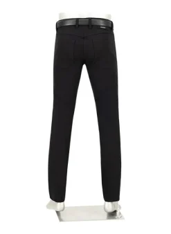 ALBERTO Performence, Pipe, Regular Fit, Mikrofaser-Stretch wasserabweisend, schwarz^ Hosen