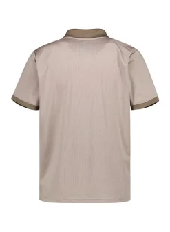 ALBERTO Polo-Shirt Levi, Cooler 3xDRY, beige meliert^ Polos|Polos