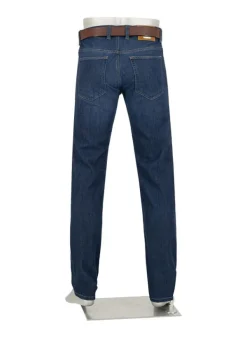 ALBERTO Seiden Denim, Pipe, Regular Fit, navy^ Jeans|Premium Business Jeans