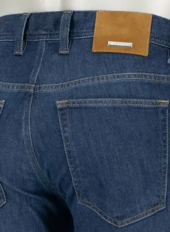 ALBERTO Seiden Denim, Pipe, Regular Fit, navy^ Jeans|Premium Business Jeans
