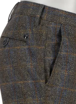 ALBERTO Smart Jersey, Rob, Slim Fit, Mikrofaser-Stretch, grün-blau^ Hosen