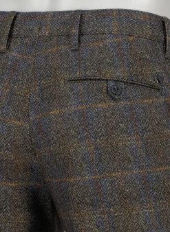 ALBERTO Smart Jersey, Rob, Slim Fit, Mikrofaser-Stretch, grün-blau^ Hosen